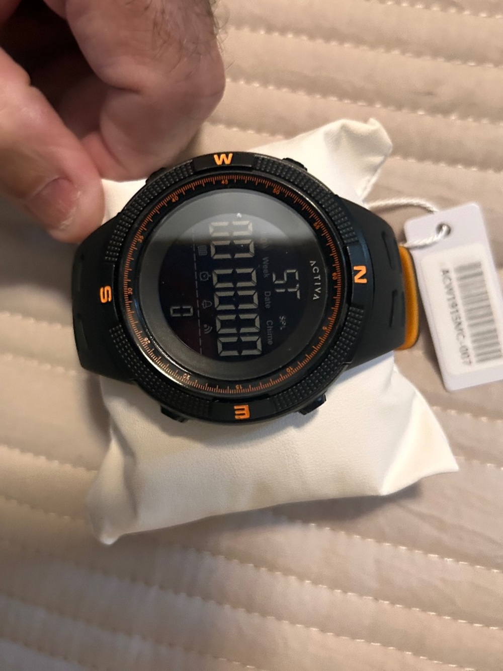 Mens Activa digital watch. New in box
